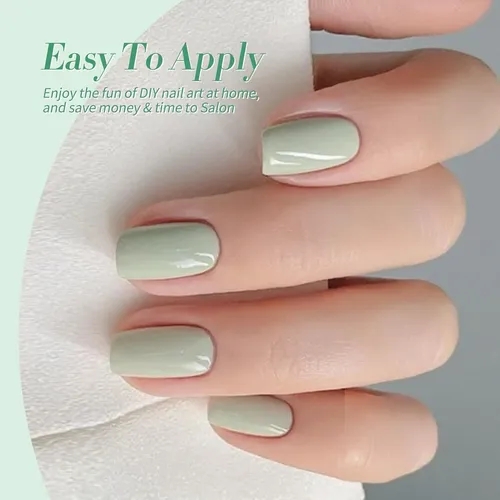 Gel Manicure Kit Born Pretty Jade Breeze 6 Colores