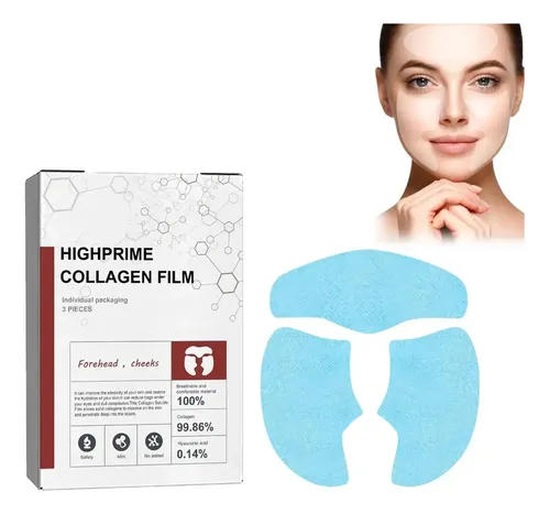 3 Sets Parches De Colágeno Collagen Film Acido Hialuronico