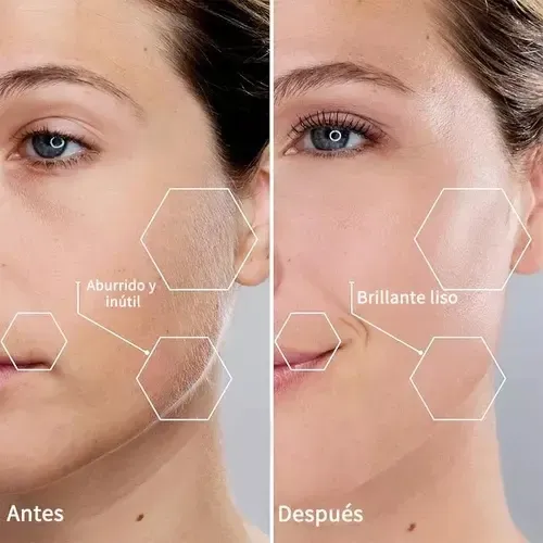 Depiladora Facial Eléctrica Para Mujer Con Luz Recargable