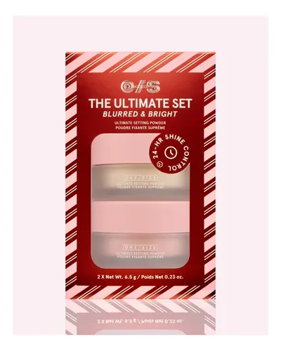 Set De Polvo One Size The Ultimate Set Polvo Rosa Y Transluc