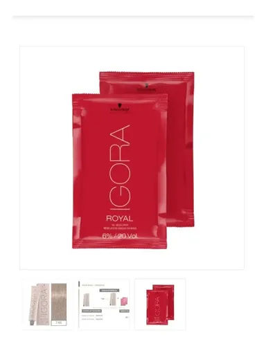 Coloración Schwarzkopf Igora Royal Absolutes 7-60 60ml