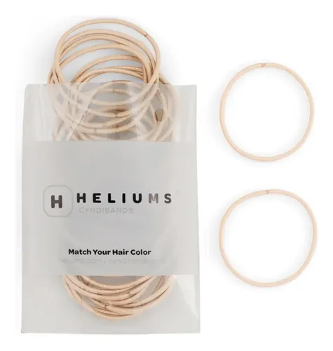 Elásticos Para El Pelo Finos Heliums – Rubio Beige -…