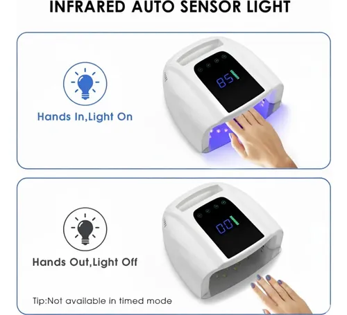 Lámpara Uv/led De Uñas 96w Liddy Art