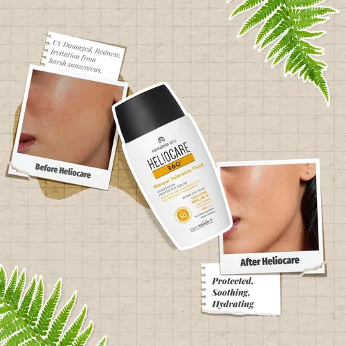 Protector Solar Mineral Spf50 Heliocare 360 Fluido 50 Ml