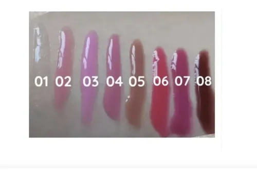 Gloss Labial Page Vine Gloss Larga Duración 8 Tonos