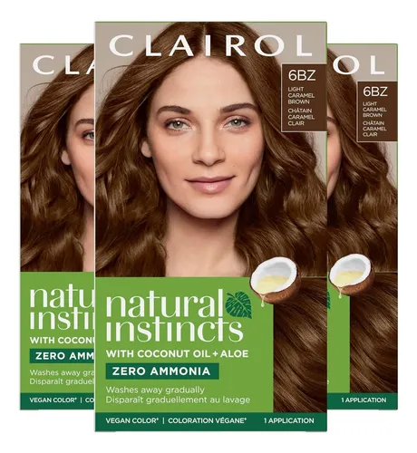 Tinte Demi-permanente Clairol Natural Instincts 6bz