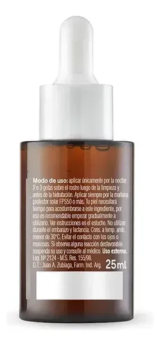 Dermaglos Facial Serum Retinol. Cont 25ml Todo Tipo De Piel Noche