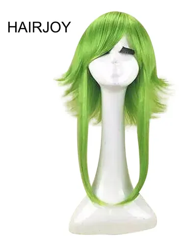 Peluca De Halloween For Cosplay Vocaloid Gumi De Hairjoy Pa