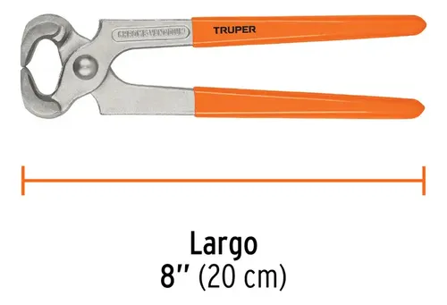 Tenaza Para Carpintero Truper 17380 Aislada Largo 20cm 8
