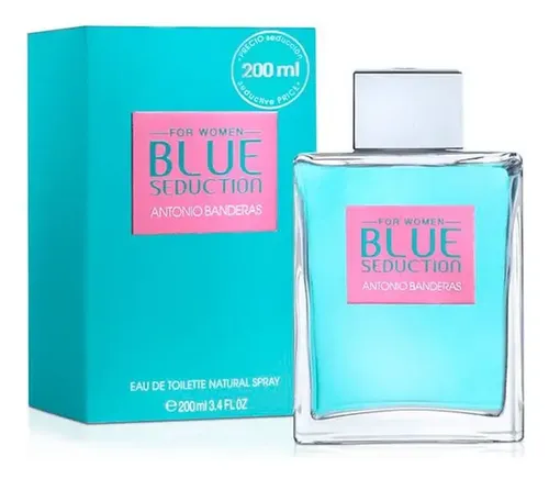 Perfume De Mujer Banderas Blue Seduction Woman Edt 200 Ml