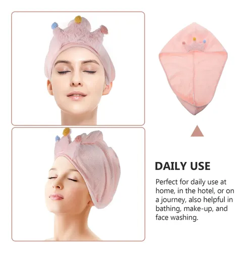 Gorros Femeninos Para Secar Cabello, Toalla Rápida, Secado R