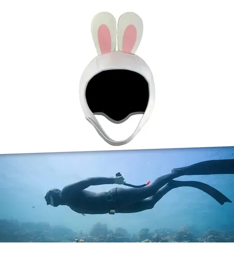 Gorro De Buceo Con Capucha De Neopreno Para Bañarse Gorro L
