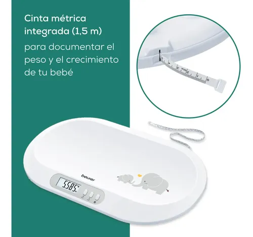 Balanza Para Bebes Digital Pediátrica Beurer By 90