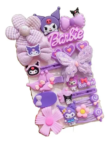 Bonitos Accesorios Para El Cabello Kuromi Para Niñas, Lindas