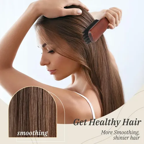 Cepillo De Pelo Bestool Pure Boar Bristle Slick Back