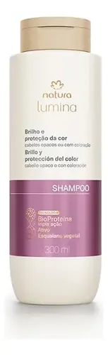Shampoo Natura Lumina Brillo Y Proteccion Color 300ml