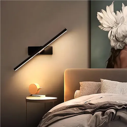 Luces De Espejo Negras Led, Luz Cálida, Luz Neutra.. K