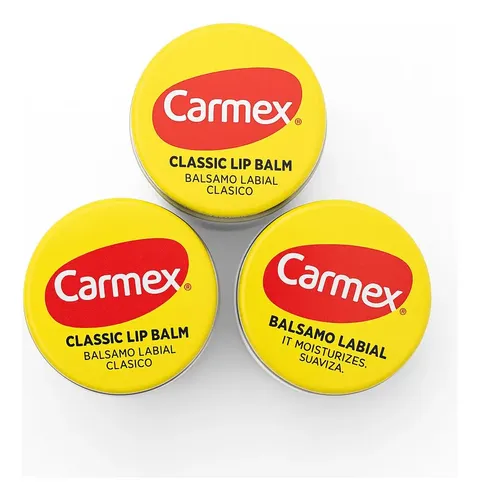 Balsamo Carmex X3 Clasico Hidratante Reparador Labial Amazon
