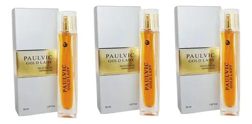 Paulvic Mujer Gold Lady 50 Ml 3 Unidades