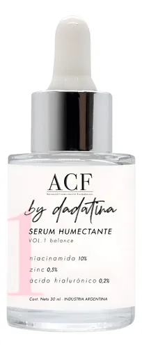 Serum Humectante Ácido Hialurónico Acf By Dadatina