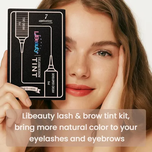 Kit Libeauty Coloración De Pestañas Con Parche De Delfín
