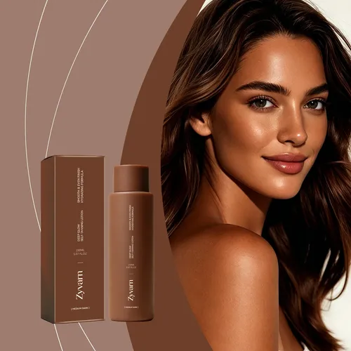 Bronceador Marrón Oscuro Extracto Vegetal Brillo Natural