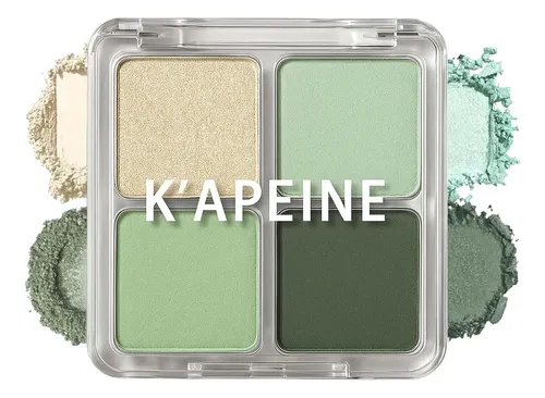 Paleta De Sombras K’apeine Sage Green 4 Colores