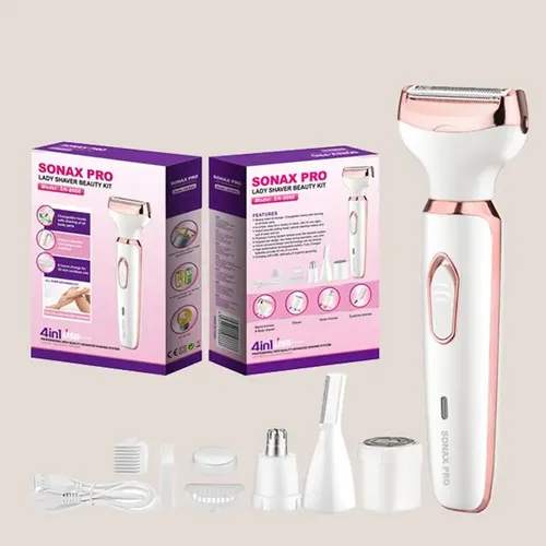 Afeitadora Mujer 4 En 1 Recargable Rostro Cuerpo Envio Inc