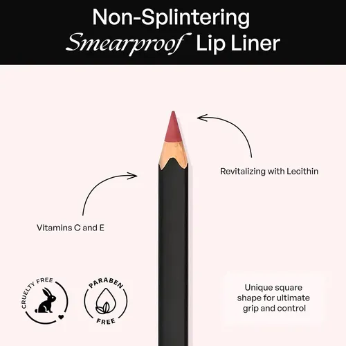 Perfilador De Labios Smearproof Nude Natural 0.06 Oz