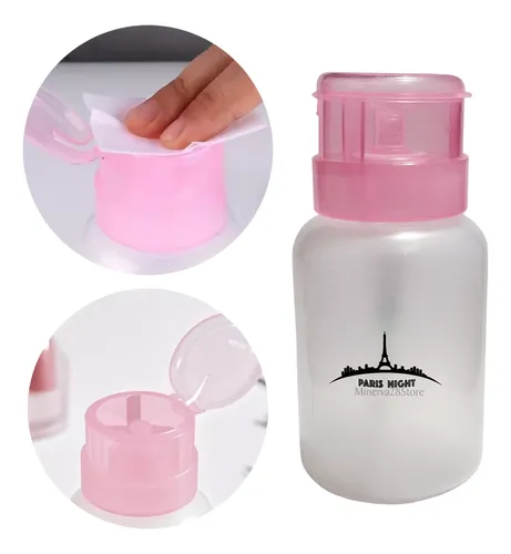 Botella Dosificador De Liquidos De 60 Ml Para Manicuristas