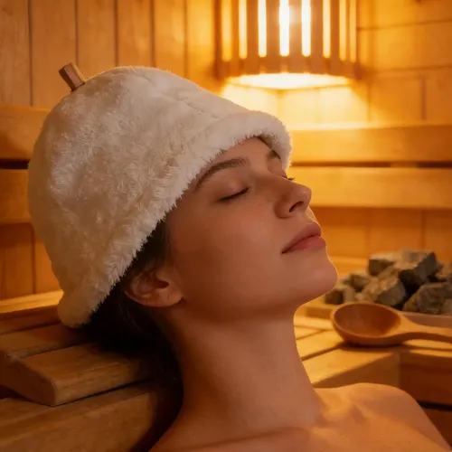 ` Gorro De Sauna For Hombre Y Mujer, Gorro De Baño U