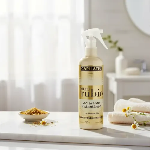 Capilatis Spray Aclarante Instantáneo Puro Rubio 240 Ml
