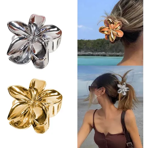 (gd) Pinza Para El Pelo Con Forma De Flor, Pinza Floral, Pin