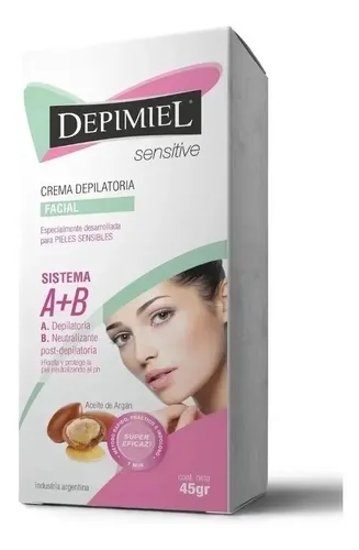 Depimiel Crema Depilatoria Facial Sitema A+b Rostro