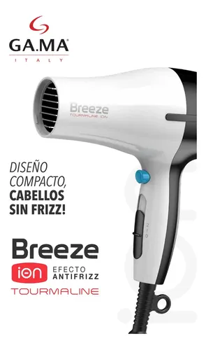 Secador De Pelo Gama Brezze Tourmaline Ion 2100w Blanco