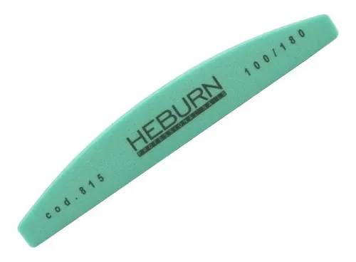 Lima Buffer de Uñas Curva 100/180 para Manicuría Heburn