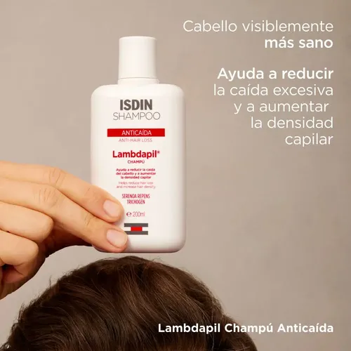 Shampoo anticaída Isdin Lambdapil 200ml