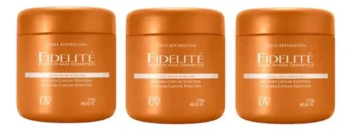 Promo Kit X 3 Baño De Crema Keratina X 270g Fidelite