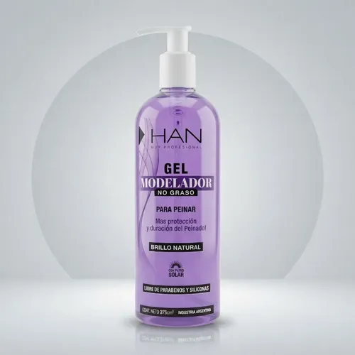 Han Gel Modelador No Graso Para Peinar Brillo Natural