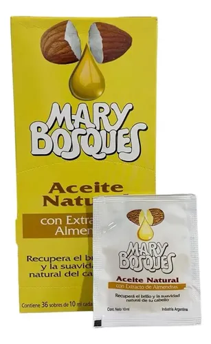 Extracto De Almendras Mary Bosques -brillo 36 Sobres X10ml