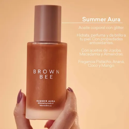 Aceite Corporal Summer Aura 100 Ml