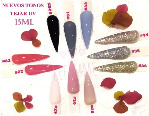 Esmalte Semipermanente N°14 Uv/ Led Tejar Lefemme