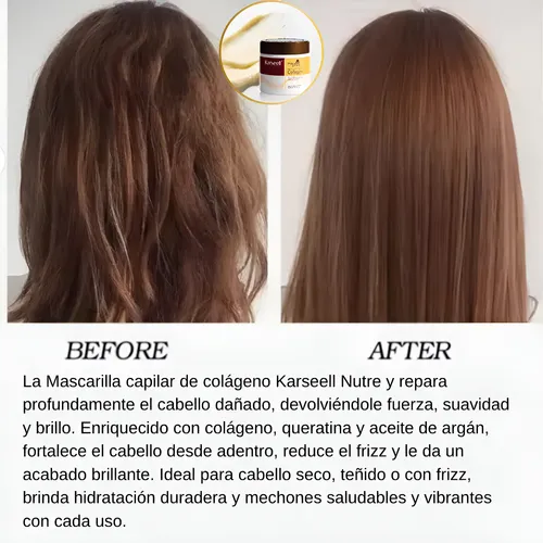 Karseell Mascarilla Capilar Colageno Original 500 Ml