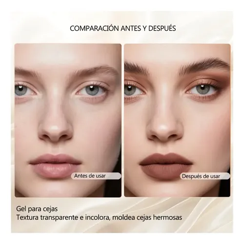 Y Un Gel Para Cejas Transparente E Incoloro H.