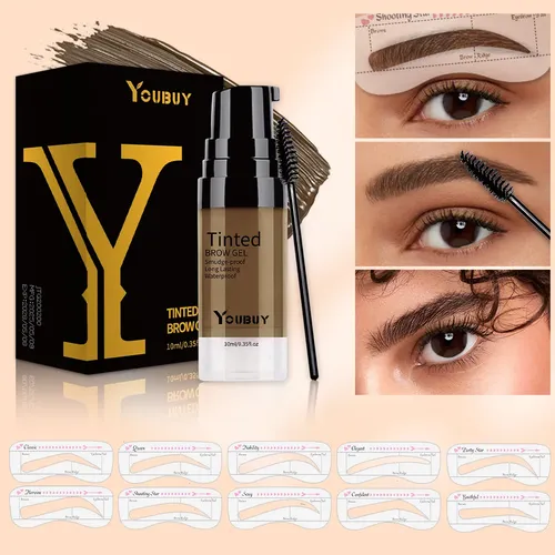 Gel Para Cejas Con Color Resistente Al Agua