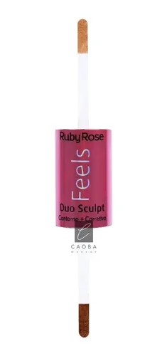 Corrector Y Contorno Duo Sculpt Feels Ruby Rose Original