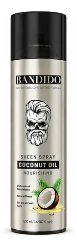 Spray Capilar Bandido Coconut Sheen 500 Ml Brillo Antifrizz