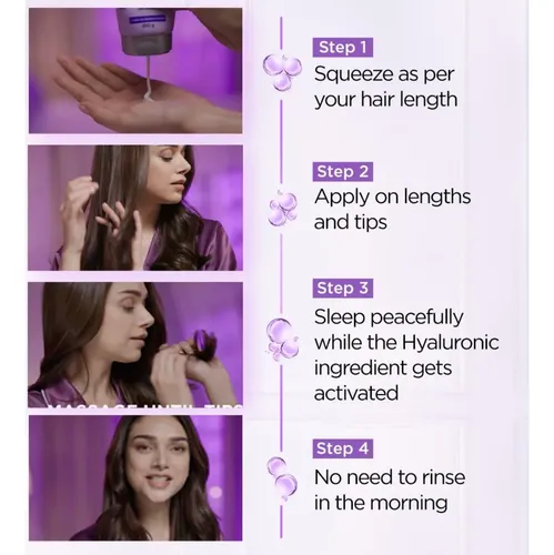 Hyaluron Night Cream Para Cabello Seco 180 Ml