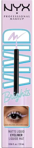 Delineador Líquido Vivid Brights Nyx Lilac Link 0.06 Fl Oz