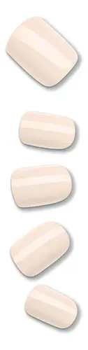 Uñas postizas Kiss Impress Color Point Pink rosa